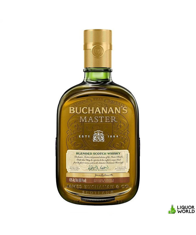 Buchanan's 12 Year Old Master Blended Scotch Whisky 1L - Liquorworld