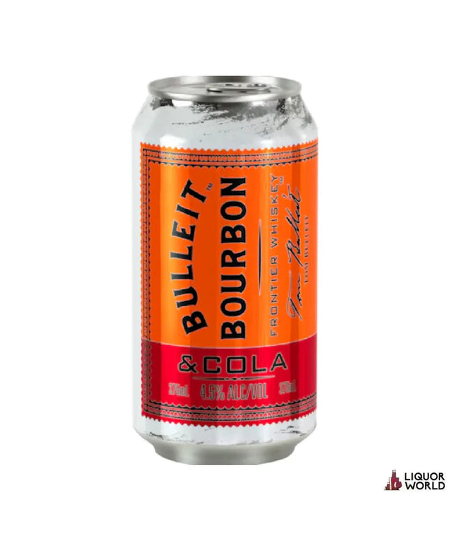 Bulleit Bourbon & Cola Cans 375ml (24 Pack) - Liquorworld