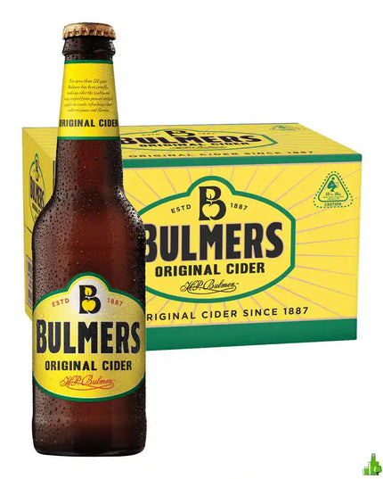 Bulmers Original Cider Case 6 x 4 Pack 330mL Bottles - Liquorworld