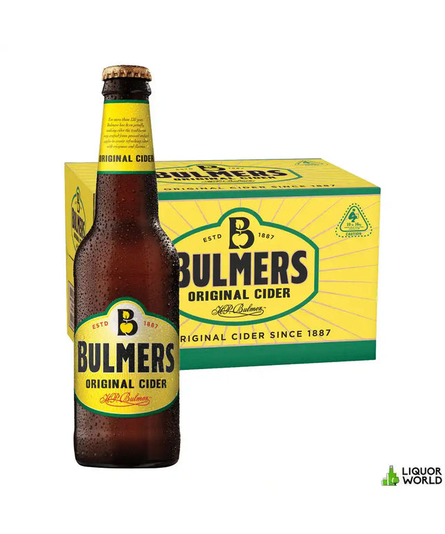 Bulmers Original Cider Case 6 x 4 Pack 330mL Bottles - Liquorworld