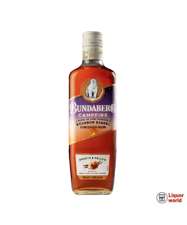 Bundaberg Campfire Bourbon Barrel Rum 700ml - Liquorworld