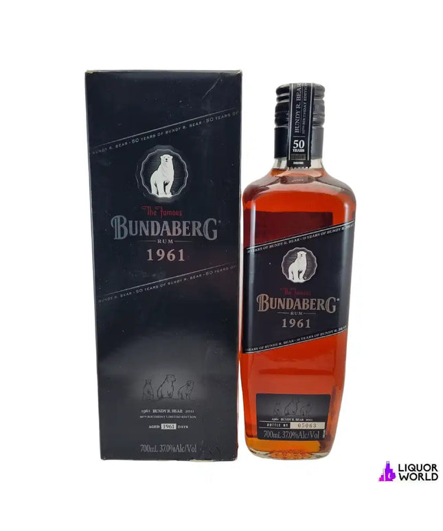 Bundaberg Rum 1961 50 Year Anniversary 700ml #5063 - Liquorworld