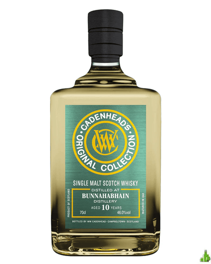Bunnahabhain 10 Year Old 2013 Cadenhead's Original Collection Peated Single Malt Scotch Whisky 700mL - Liquorworld