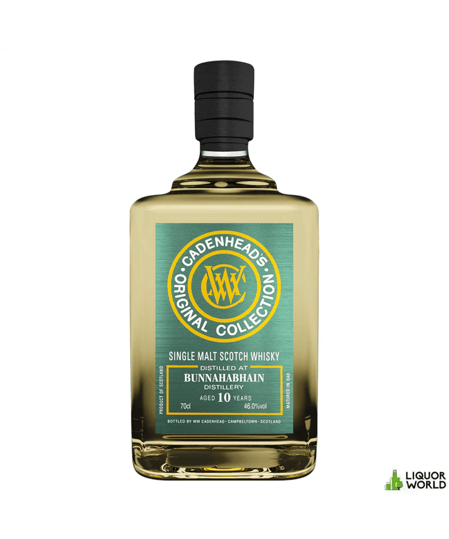 Bunnahabhain 10 Year Old 2013 Cadenhead's Original Collection Peated Single Malt Scotch Whisky 700mL - Liquorworld
