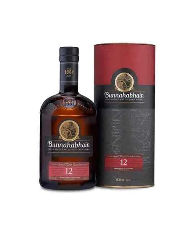 Bunnahabhain 12 Year Old Islay Single Malt Scotch Whisky 700mL