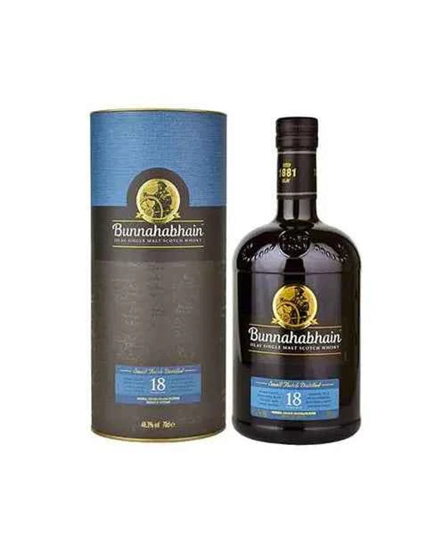 Bunnahabhain 18 Year Old Single Malt Scotch Whisky 700ml