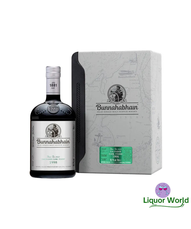 Bunnahabhain 23 Year Old Calvados Cask Finish Fèis Ìle 2022 Single Malt Scotch Whisky 700mL - Liquorworld