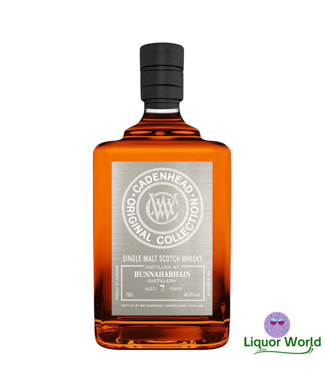 Bunnahabhain 7 Year Old Cadenhead Original Collection Peated Single Malt Scotch Whisky 700mL - Liquorworld