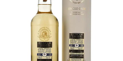 Bunnahabhain 9 Year Old 2014 Peated Duncan Taylor Cask Strength Single Malt Scotch Whisky 700mL