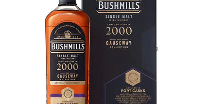 Bushmills 20 Year Old 2000 Ruby Port Cask Causeway Collection Cask Strength Single Malt Irish Whiskey 700mL - Liquorworld