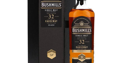 Bushmills 32 Year Old Causeway Collection Cask Strength Port Cask Single Malt Irish Whiskey 700mL - Liquorworld