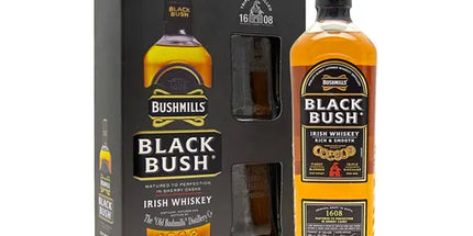 Bushmills Black Bush + 2 Glasses Gift Pack Blended Irish Whiskey 700mL - Liquorworld