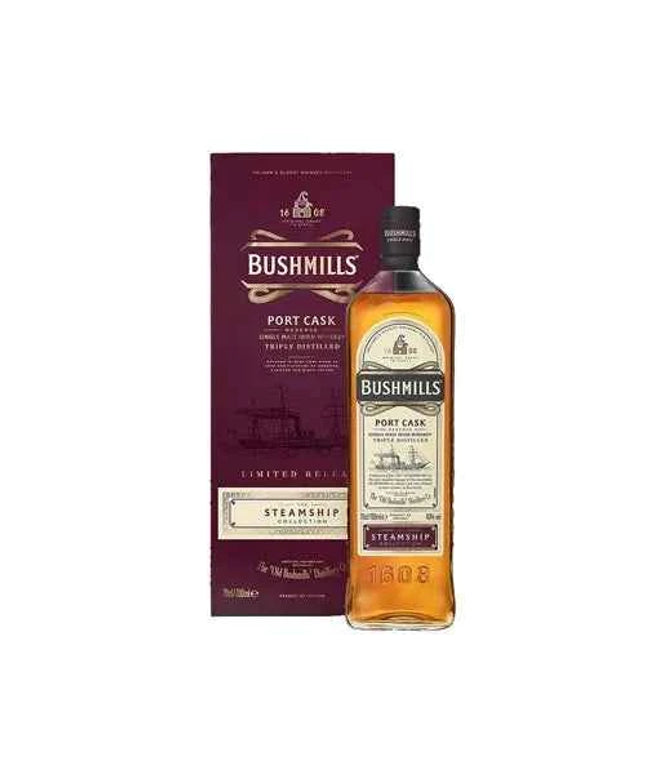 Bushmills Steamship Port Cask Reserve Single Malt Irish Whiskey 700ml