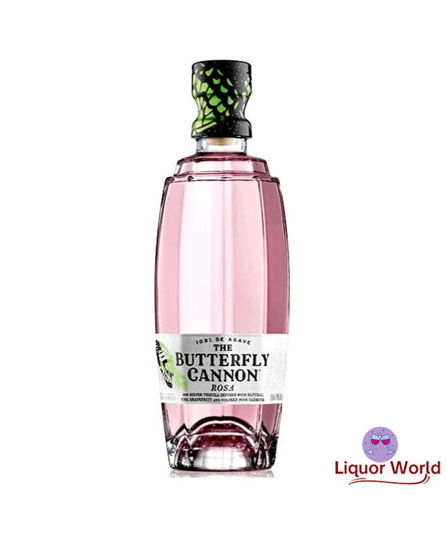 Butterfly Cannon Rosa Tequila 750ml - Liquorworld
