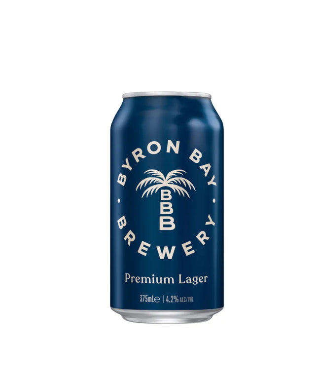Byron Bay Brewery Premium Lager 375ml 24 pack - Liquorworld