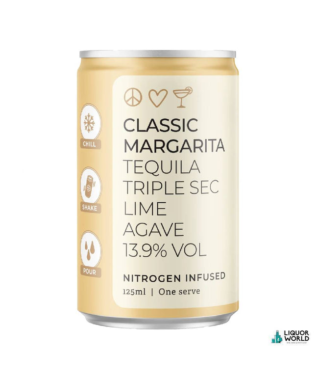 Byron Bay Spirits Classic Margarita Cans 125ml (24 pack) - Liquorworld