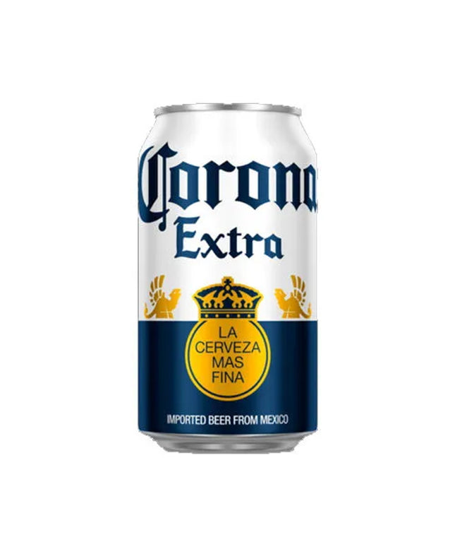 CORONA CANS – 24 X 355ML 4.5% ALCOHOL