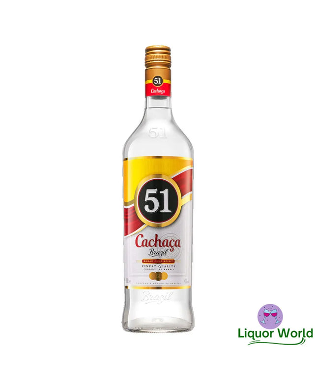 Cachaca 51 Cachaca Sugar Cane Brasilian Liqueur 1L - Liquorworld