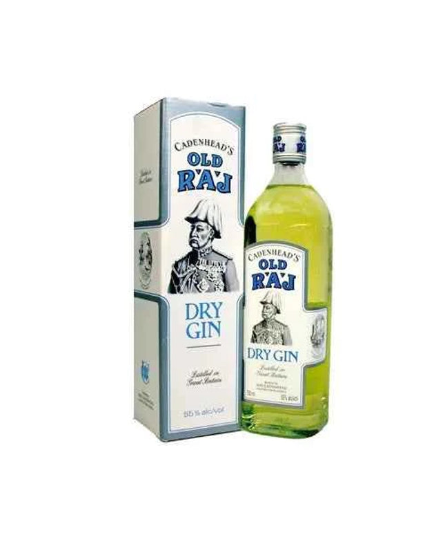 Cadenhead's Old Raj 55% Dry Gin With Gift Box 700mL