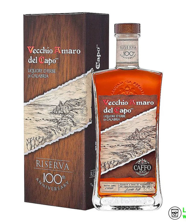 Caffo Vecchio Amaro del Capo Riserva 100th Anniversary Herb Liqueur 700mL - Liquorworld