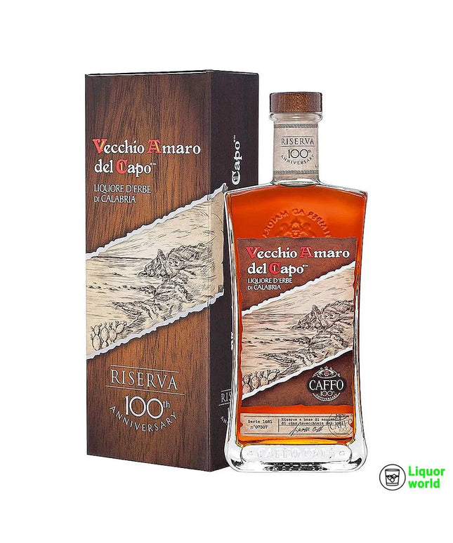 Caffo Vecchio Amaro del Capo Riserva 100th Anniversary Herb Liqueur 700mL - Liquorworld