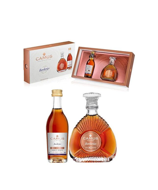Camus Borderies Collection Miniature Set VSOP/XO Cognac 2 x 50mL - Liquorworld