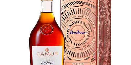 Camus VSOP Borderies Limited Edition Metal Tin Single Estate Cognac 1L