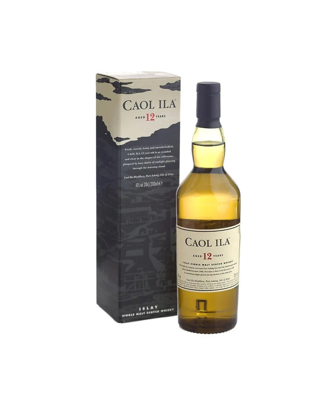 Caol Ila 12 Year Old Single Malt Scotch Whisky Miniature 200mL - Liquorworld