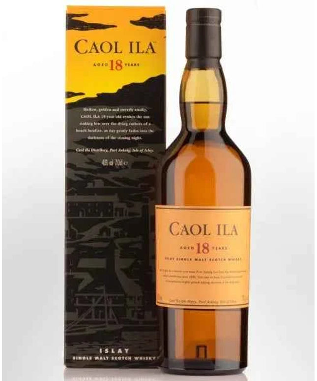 Caol Ila 18 Year Old Islay Single Malt Scotch Whisky 700mL