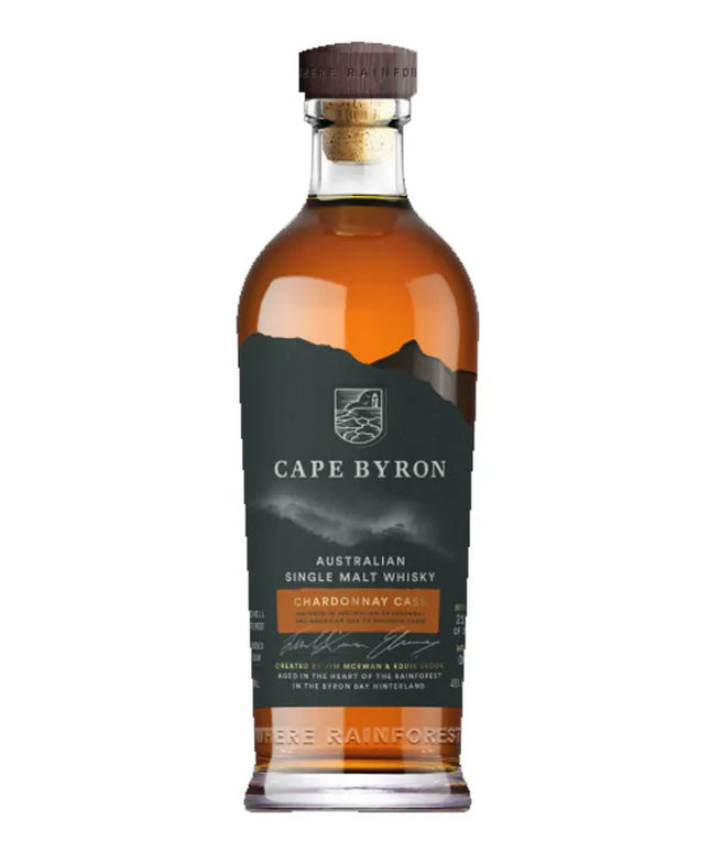 Cape Byron Chardonnay Cask Single Malt Whisky 700ml - Liquorworld