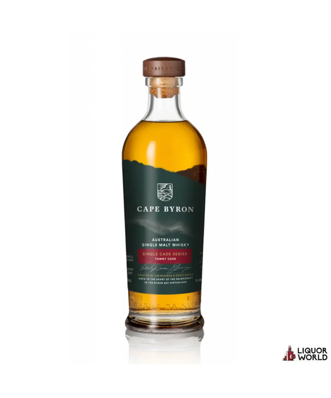 Cape Byron Single Cask Series Tawny Cask Single Malt Whisky 700ml - Liquorworld