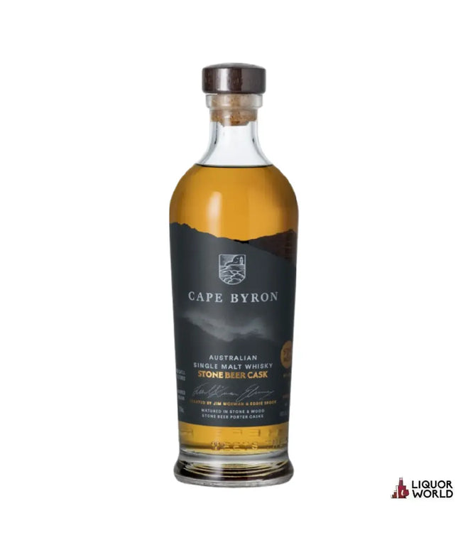 Cape Byron Stone Beer Cask Single Malt Whisky 700ml - Liquorworld