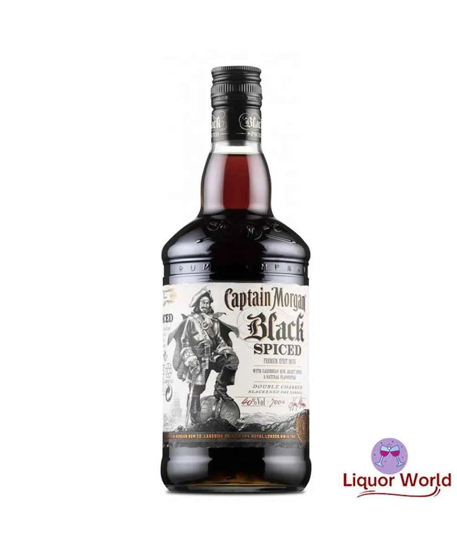 Captain Morgan Black Spiced Rum 700mL