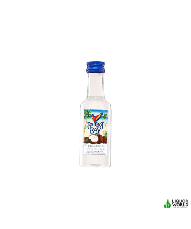 Captain Morgan Parrot Bay Coconut Flavoured Caribbean Rum Miniature 50mL - Liquorworld