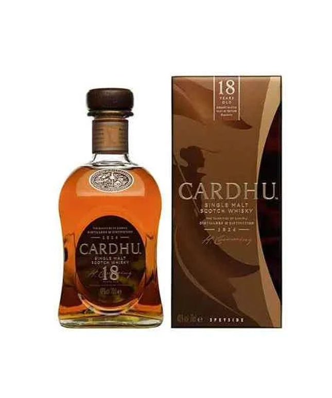 Cardhu 18 Year Old Single Malt Scotch Whisky 700mL
