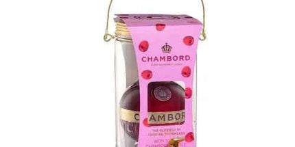 Chambord With Cocktail Dispenser Black Raspberry Liqueur 500ml