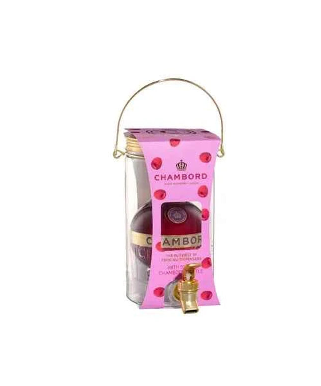 Chambord With Cocktail Dispenser Black Raspberry Liqueur 500ml