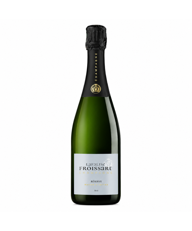 Champagne Lafalise-Froissart Organic Cuvée Reserve 40% MEU, 30% PN, 30% CHARD 6g - 12% 750ML
