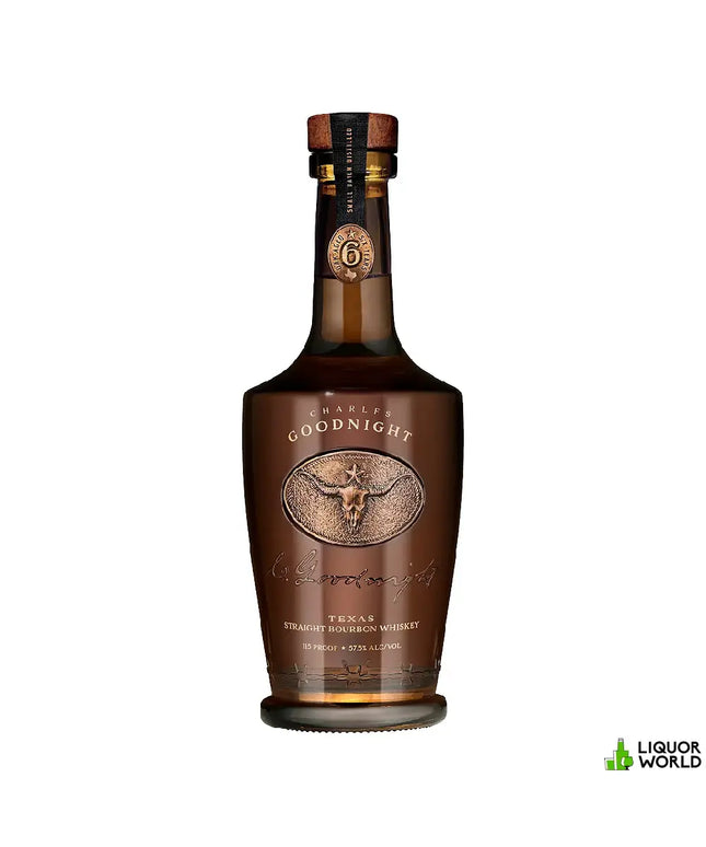 Charles Goodnight 6 Year Old Barrel Strength Texas Straight Bourbon Whiskey 750mL - Liquorworld