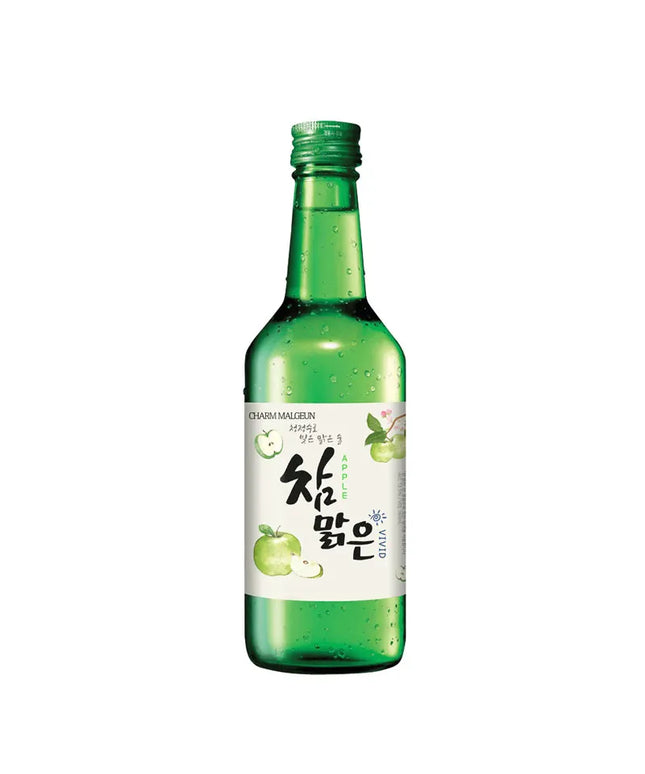 Charm Malgeun Vivid Apple soju (360ML X 20) - Liquorworld