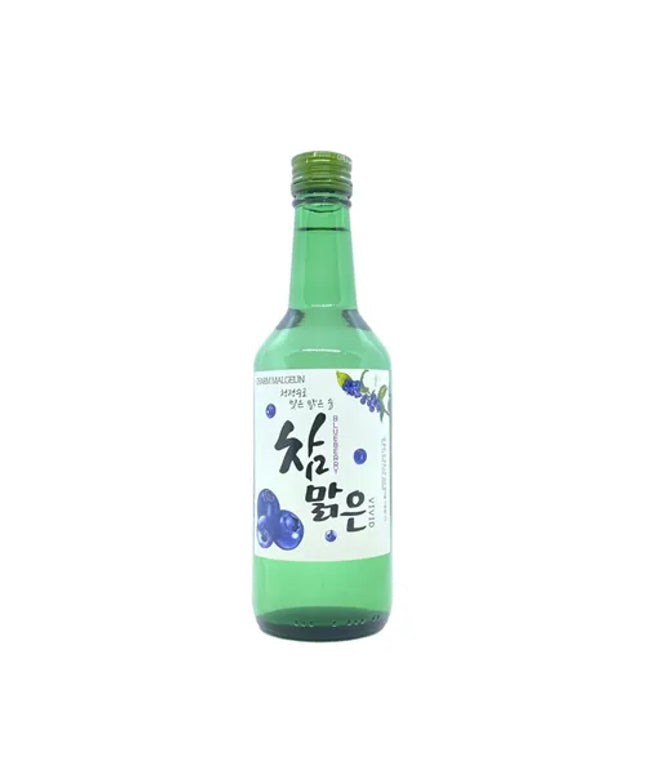 Charm Malgeun Vivid Blueberry Soju (360ML X 20) - Liquorworld