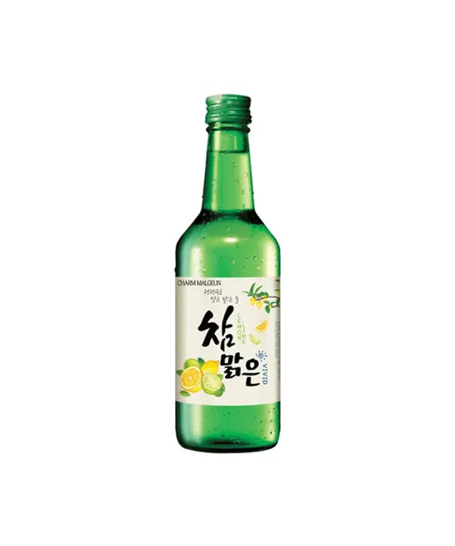 Charm Malgeun Vivid Lemon Lime soju (360ML X 20) - Liquorworld