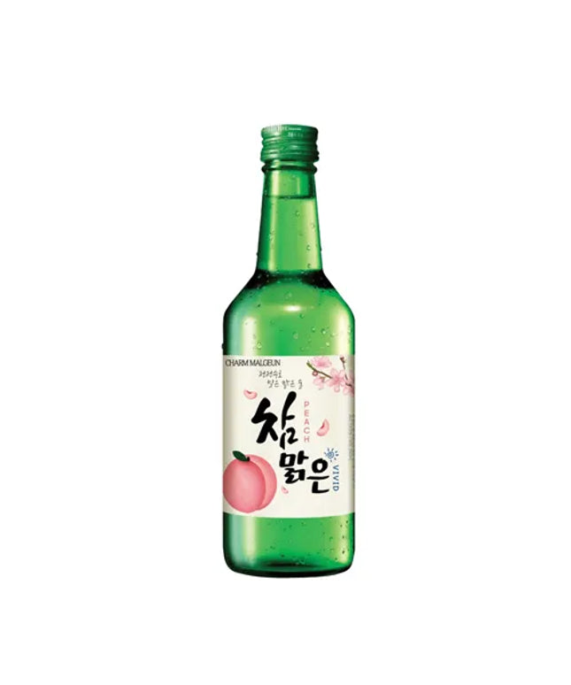 Charm Malgeun Vivid Peach Soju (20X360ML) - Liquorworld