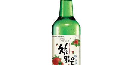 Charm Malgeun Vivid Strawberry soju (360ML X 20) - Liquorworld