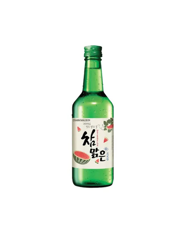 Charm Malgeun Vivid Watermelon Soju (360ML X 20) - Liquorworld
