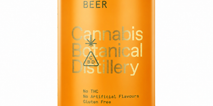 Cannabis Botanical Distillery Ginger Beer 375ml (4 Pack)