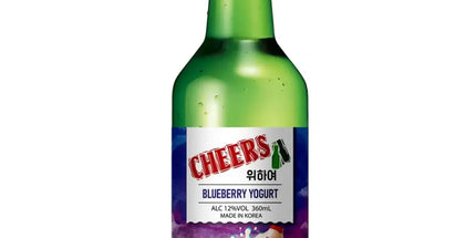 Cheers Blueberry Yoghurt Soju 360ml (20 Pack)