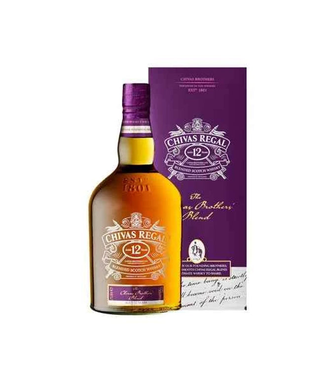 Chivas Regal 12 Year Old Brother's Blend Blended Scotch Whisky 1L