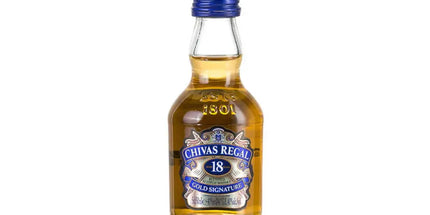 Chivas Regal 18 Year Old Gold Signature Blended Scotch Whisky 50mL - Liquorworld