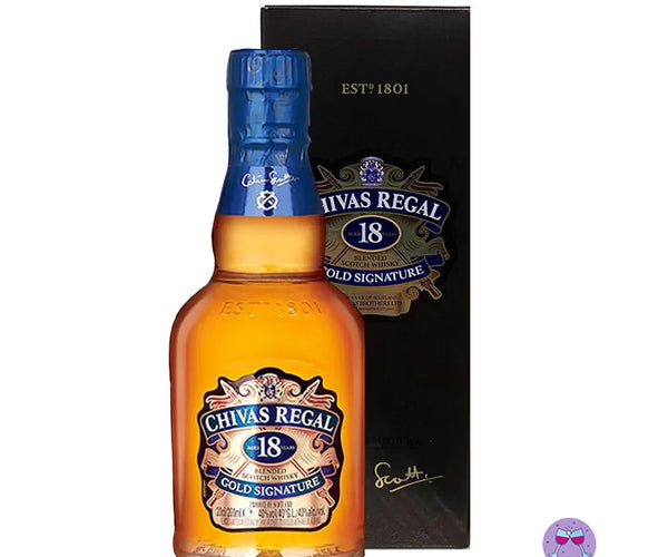 Chivas Regal 18 Year Old Gold Signature Scotch Whisky 200mL